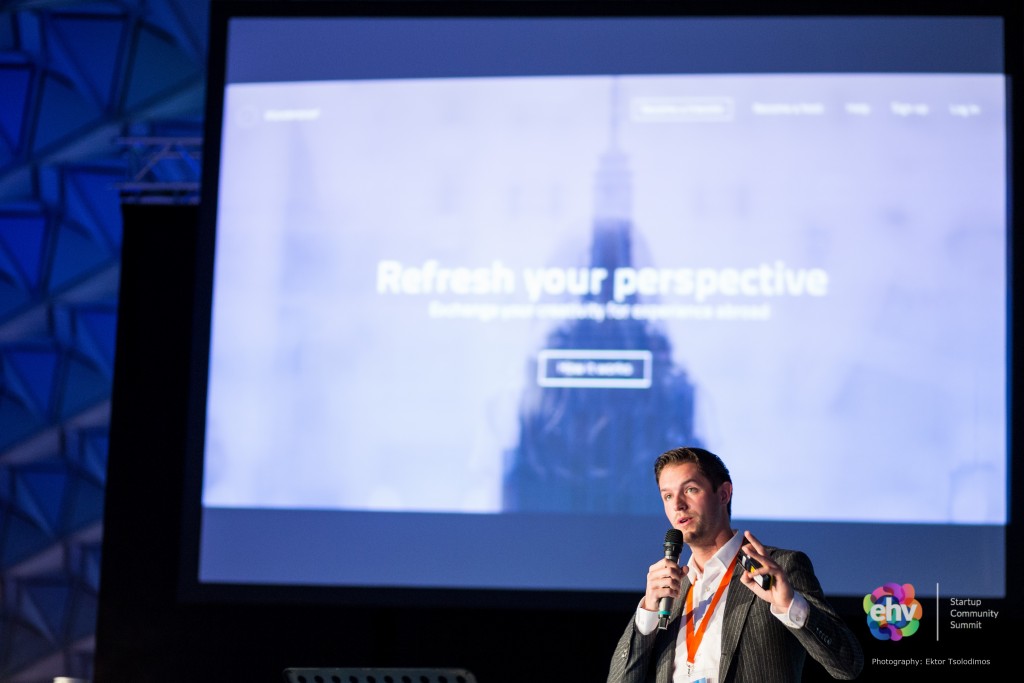 The Backpacker Intern at EHV Startup Summit 2015