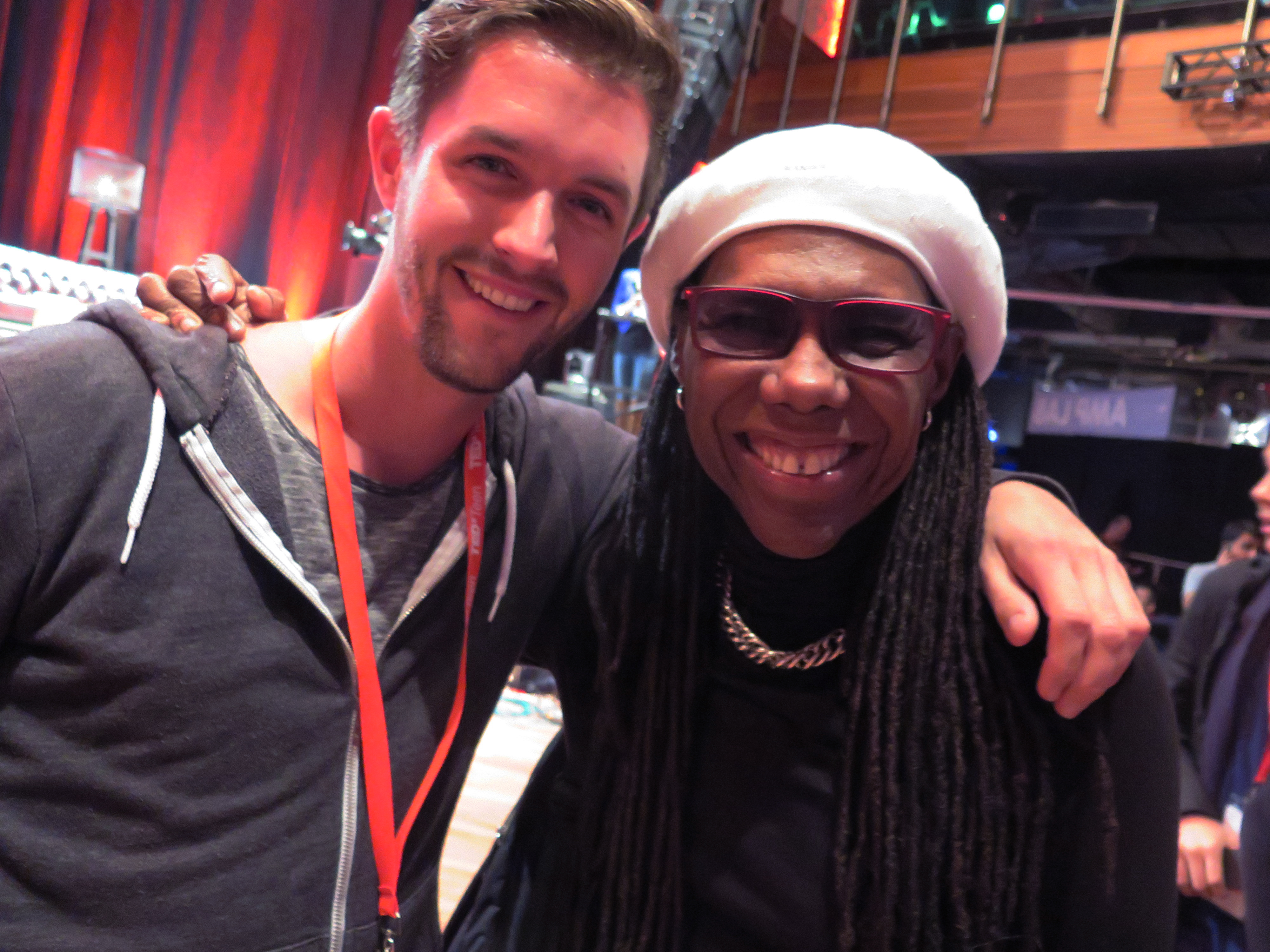 The Backpacker Intern + Nile Rodgers at TEDxTeen London
