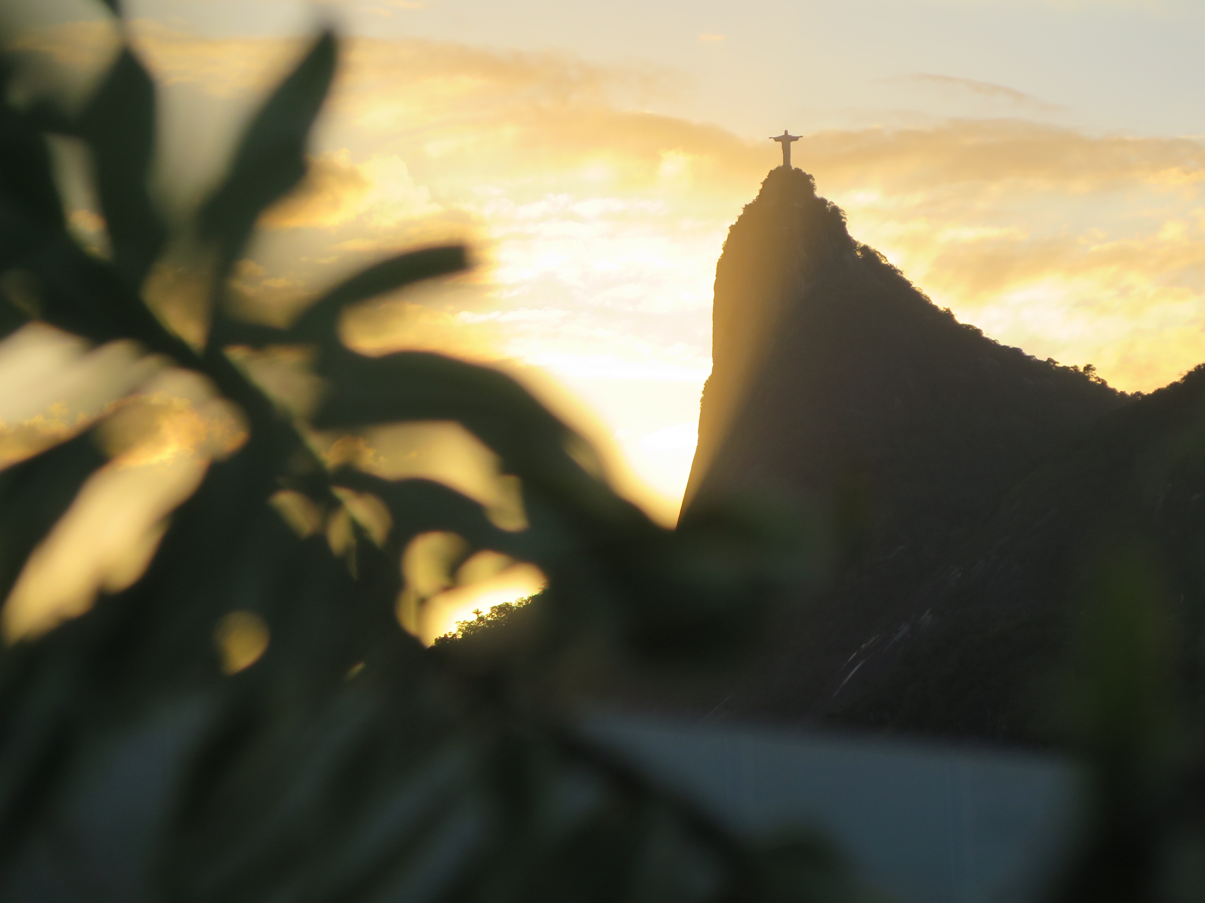 View on Cristo Redentor- The Backpacker Intern